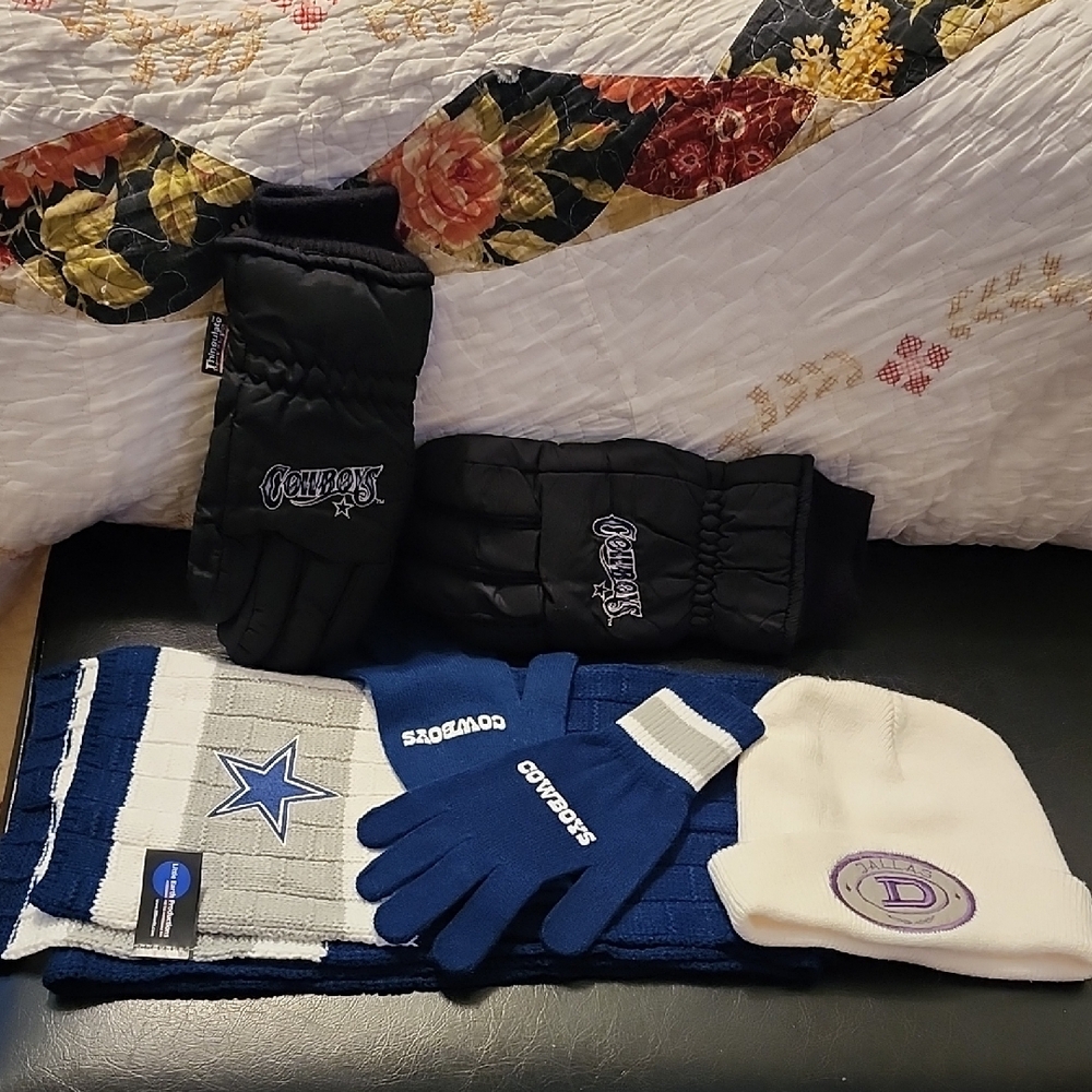 NFL Winter Accessory Set - Black, Blue, and White